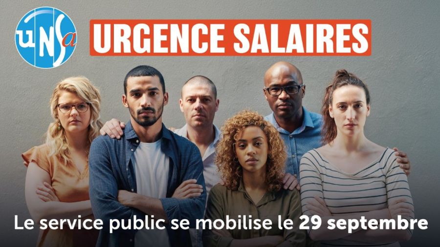 Mobilisés pour nos salaires et nos droits!