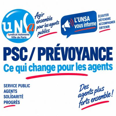PSC Prévoyance : pour l'UNSA c'est très insuffisant !